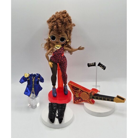 L.O.L. Surprise Omg Music Remix Rock Ferocious Fashion Doll With Guitar & Access - Picture 1 of 6
